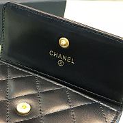 CHANEL | Boy Black Golden Wallet - A80734 - 10.5 × 11.5 × 3 cm - 4