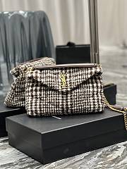 YSL | Loulou Puffer woolen Bag - 577476 - 29×17×11cm - 1