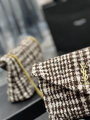 YSL | Loulou Puffer woolen Bag - 620333 - 23×15.5×5.8cm - 4