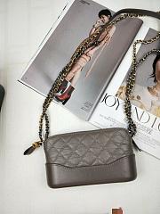 CHANEL | Gabrielle Clutch With Gold And Silver Chain - A94505 - 18 x 6 x 11 cm - 5