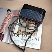 CHANEL | Gabrielle Clutch Blue/Black - A94505 - 18 x 6 x 11 cm - 5