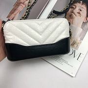 CHANEL | Gabrielle Clutch Black/White - A94505 - 18 x 6 x 11 cm - 6