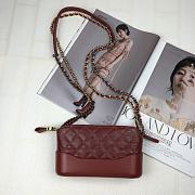 CHANEL | Gabrielle Clutch Dark Red - A94505 - 18 x 6 x 11 cm - 1