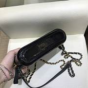 CHANEL | Gabrielle Clutch Dark Black In Grain- A94505 - 18 x 6 x 11 cm - 4