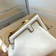 Fendi | First Charm White - 7AS051 - 11.5x5.5x10cm - 4