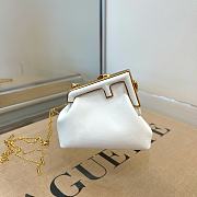 Fendi | First Charm White - 7AS051 - 11.5x5.5x10cm - 2