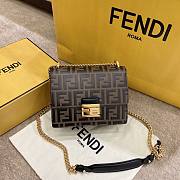 Fendi | KAN U SMALL Brown - 8M0417 - 19*9*13 cm - 1