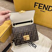 Fendi | KAN U SMALL Brown - 8M0417 - 19*9*13 cm - 4