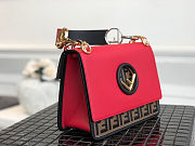 Fendi | KAN I F SMALL Red - 8BT284 - 25.5 x 10 x 19cm - 6