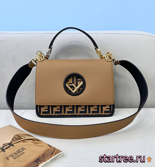 Fendi | KAN I F Brown - 8BT284 - 26 cm  - 1