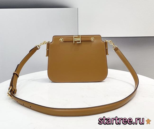 Fendi | TOUCH Caramel leather bag - 8BT349 - 26.5 x 10 x 19cm - 1