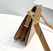 Fendi | TOUCH Caramel leather bag - 8BT349 - 26.5 x 10 x 19cm - 5