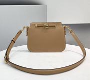 Fendi | TOUCH Light Brown leather bag - 8BT349 - 26.5 x 10 x 19cm - 1