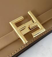 Fendi | TOUCH Light Brown leather bag - 8BT349 - 26.5 x 10 x 19cm - 5