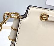 Fendi | TOUCH White leather bag - 8BT349 - 26.5 x 10 x 19cm - 3