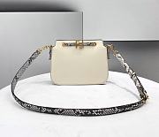 Fendi | TOUCH White Python bag - 8BT349 - 26.5 x 10 x 19cm - 1