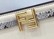 Fendi | TOUCH White Python bag - 8BT349 - 26.5 x 10 x 19cm - 4