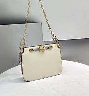 Fendi | TOUCH White Python bag - 8BT349 - 26.5 x 10 x 19cm - 3