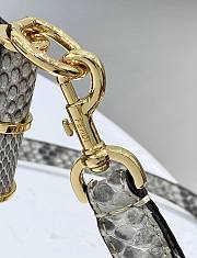 Fendi | TOUCH White Python bag - 8BT349 - 26.5 x 10 x 19cm - 2