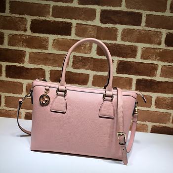 GUCCI | Interlocking G Charm Pink Bag - 449659 - 30 x 22 x 12 cm