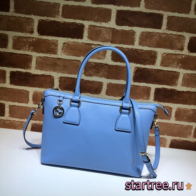 GUCCI | Interlocking G Charm Cloud Blue Bag - 449659 - 30 x 22 x 12 cm - 1