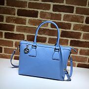 GUCCI | Interlocking G Charm Cloud Blue Bag - 449659 - 30 x 22 x 12 cm - 1