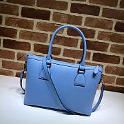 GUCCI | Interlocking G Charm Cloud Blue Bag - 449659 - 30 x 22 x 12 cm - 6
