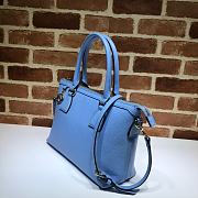 GUCCI | Interlocking G Charm Cloud Blue Bag - 449659 - 30 x 22 x 12 cm - 2