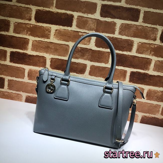 GUCCI | Interlocking G Charm Grey Bag - 449659 - 30 x 22 x 12 cm - 1