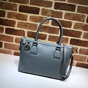 GUCCI | Interlocking G Charm Grey Bag - 449659 - 30 x 22 x 12 cm - 1