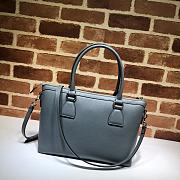 GUCCI | Interlocking G Charm Grey Bag - 449659 - 30 x 22 x 12 cm - 5