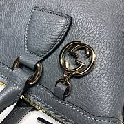 GUCCI | Interlocking G Charm Grey Bag - 449659 - 30 x 22 x 12 cm - 2