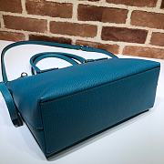 GUCCI | Interlocking G Charm Turquoise Bag - 449659 - 30 x 22 x 12 cm - 6