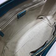GUCCI | Interlocking G Charm Turquoise Bag - 449659 - 30 x 22 x 12 cm - 2