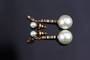 DIOR | letter star pearl stud earring 04 - 4