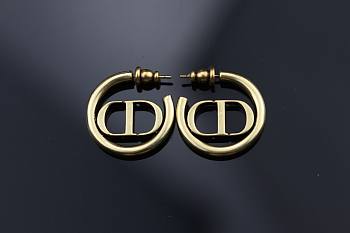 Dior | CD round earring 05