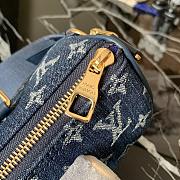 Louis Vuitton | blue Keepall - 20 x 10 x 5 cm - 4