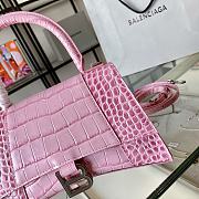 Balenciaga | Hourglass Small Bag In Light Pink  - 2