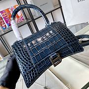 Balenciaga | Hourglass Small Bag In Night Sky Blue - 5