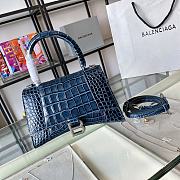 Balenciaga | Hourglass Small Bag In Night Sky Blue - 6