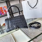 Balenciaga | Hourglass Small Bag In Smoky gray - 6