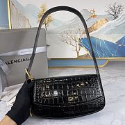 Balenciaga | GHOST SLING BAG IN BLACK - 23x5x15cm - 4