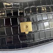 Balenciaga | GHOST SLING BAG IN BLACK - 23x5x15cm - 2