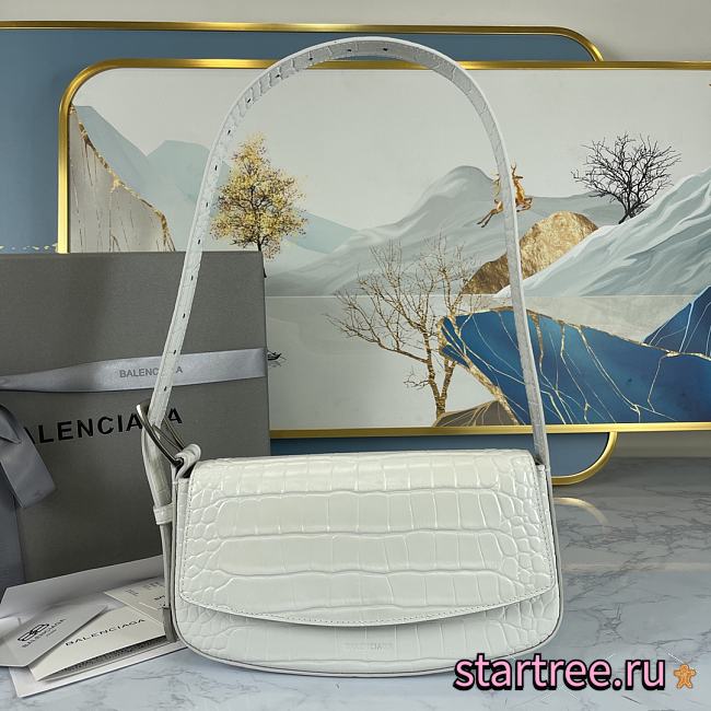 Balenciaga | GHOST SLING BAG IN White - 23x5x15cm - 1