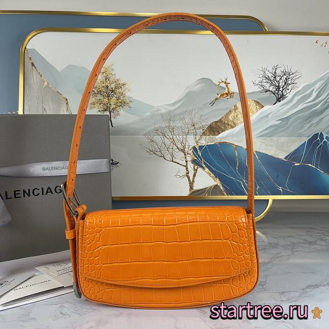 Balenciaga | GHOST SLING BAG IN Orange - 23x5x15cm - 1