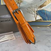 Balenciaga | GHOST SLING BAG IN Orange - 23x5x15cm - 5