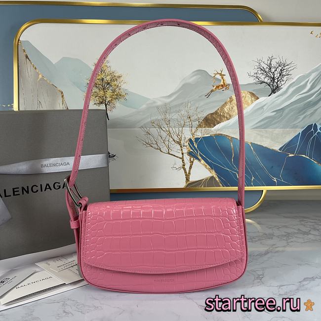 Balenciaga | GHOST SLING BAG IN Pink - 23x5x15cm - 1