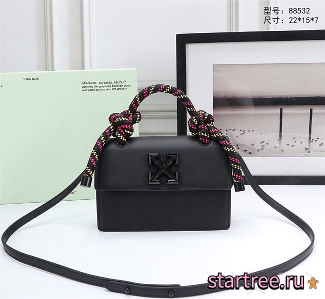 OFFWHITE | 1.4 Jitney Gummy HandBag - 22×16×7cm - 1