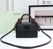 OFFWHITE | 1.4 Jitney Gummy HandBag - 22×16×7cm - 1