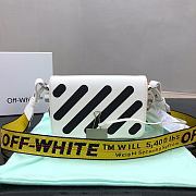 OFF-WHITE | Binder Clip Shoulder White Bag - 18 x 12 x 5 cm - 1